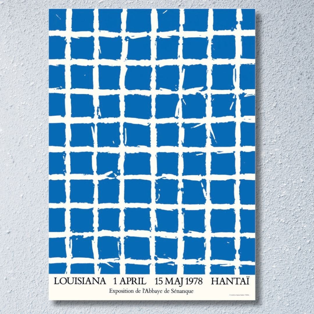 “世界一美しい美術館” から Simon Hantai Tables Poster