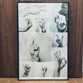 【国内未入荷】特注フレーム付き ブルーノ・ムナーリ bruno munari 希少ポスター