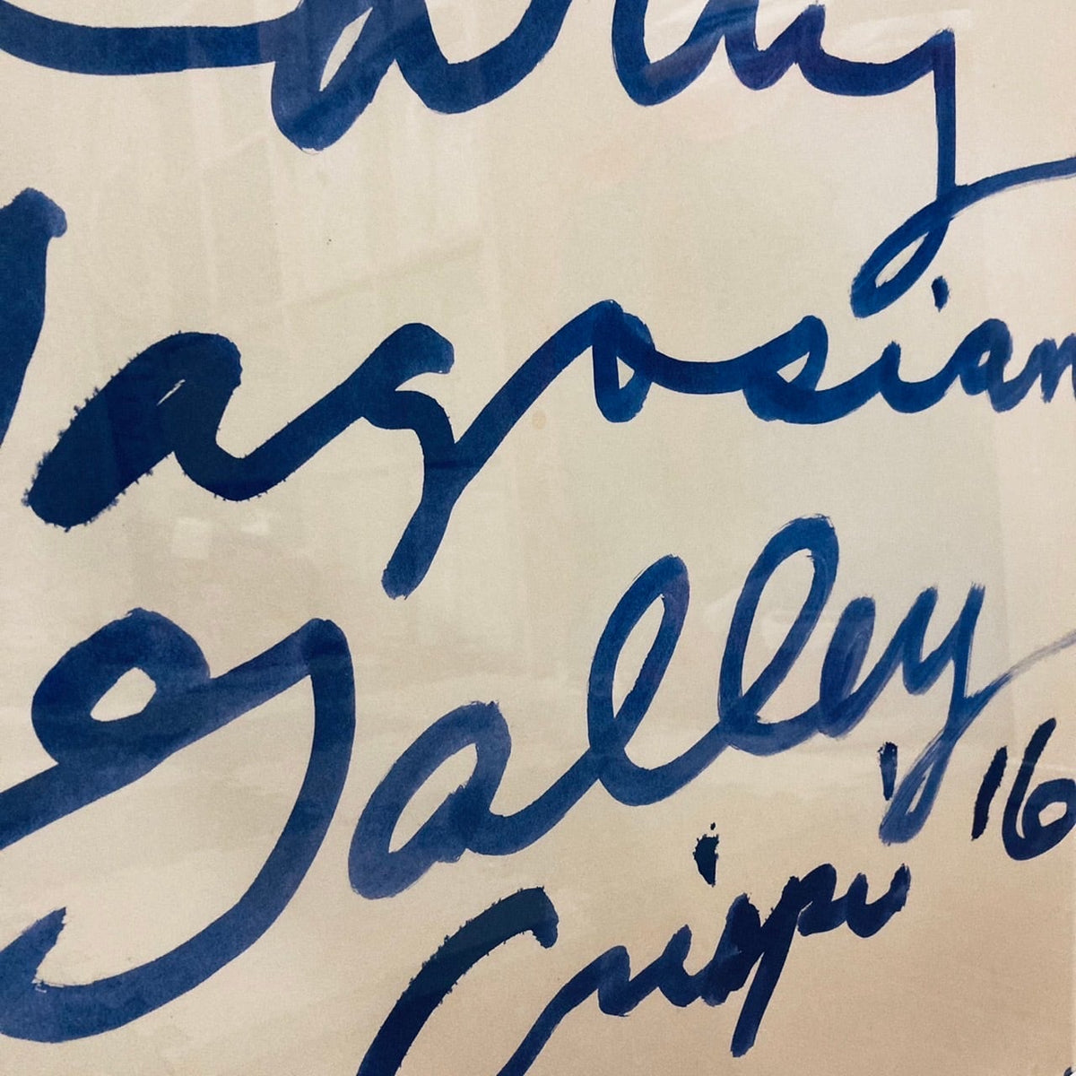 Next Vintage! Cy Twombly サイ・トゥオンブリー 特注額装済みポスター - 画像6
