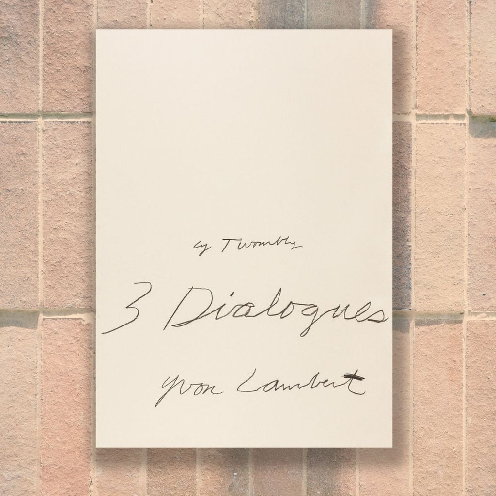 数枚のみ入荷 日本未入荷  Cy Twombly1977 希少ポスター - 画像2