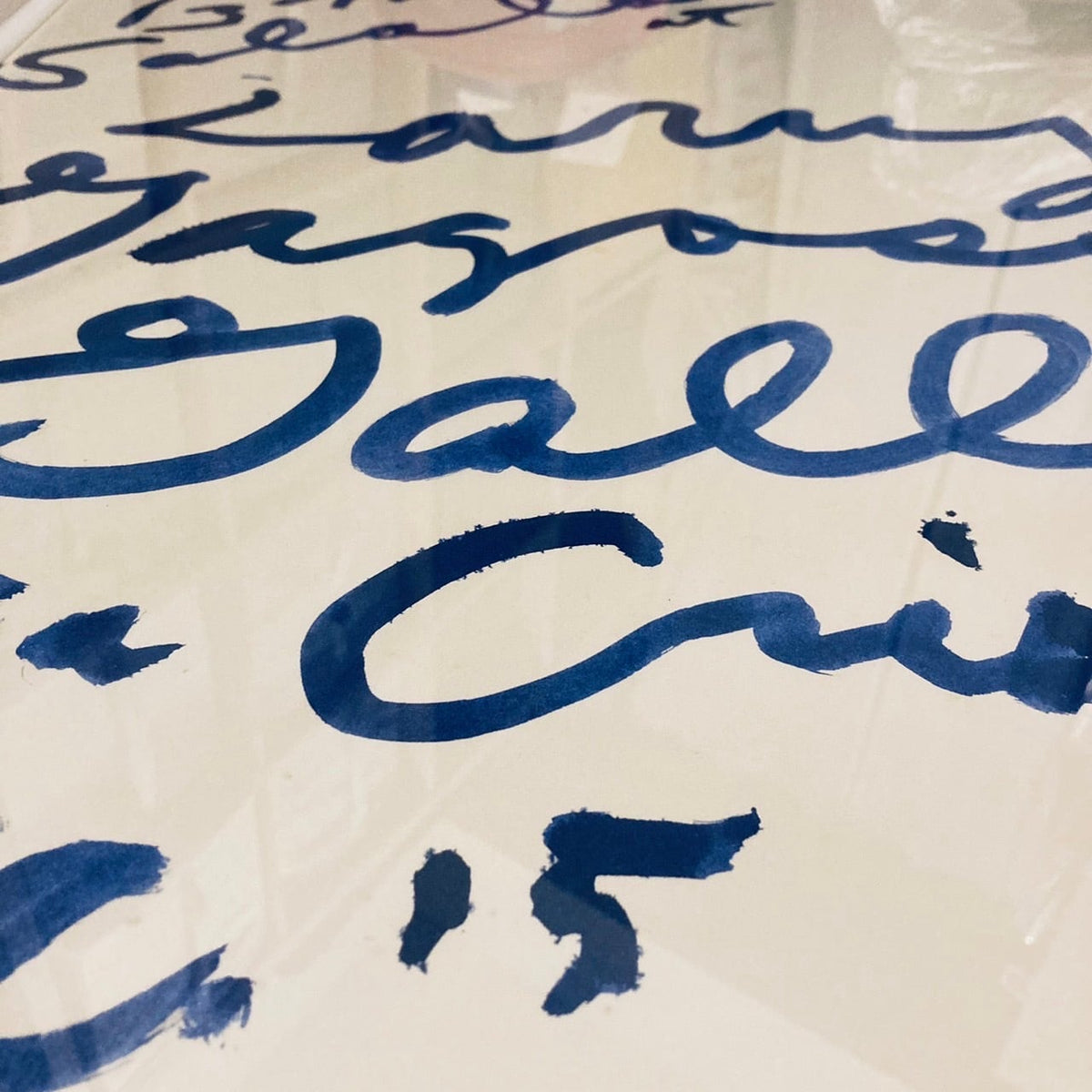 Next Vintage! Cy Twombly サイ・トゥオンブリー 特注額装済みポスター - 画像10