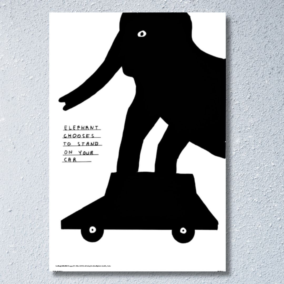 David Shrigley デイヴィッド・シュリグリー テート美術館ポスター