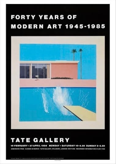 ディビッド・ホックニー David Hockney テートモダン 正規ポスター - 画像4