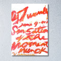 CY TWOMBLY - 「Sensations of the Moment」 - オリジナル展覧会ポスター