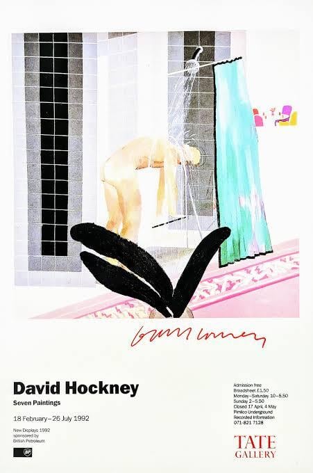 ディビッド・ホックニー David Hockney テートモダン 正規ポスター - 画像2