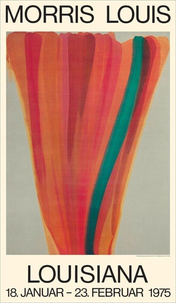 Morris Louis Louisiana 1975 Poster - 画像2