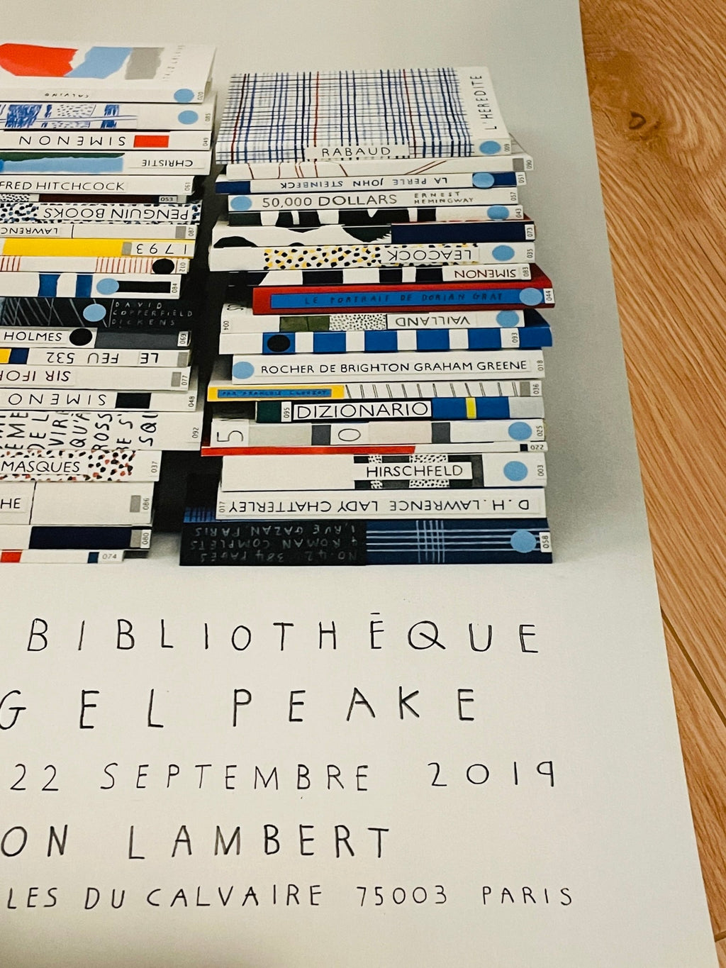 【国内未入荷フランス限定】人気北欧アーティストNigel Peake 両面ポスター - 画像5
