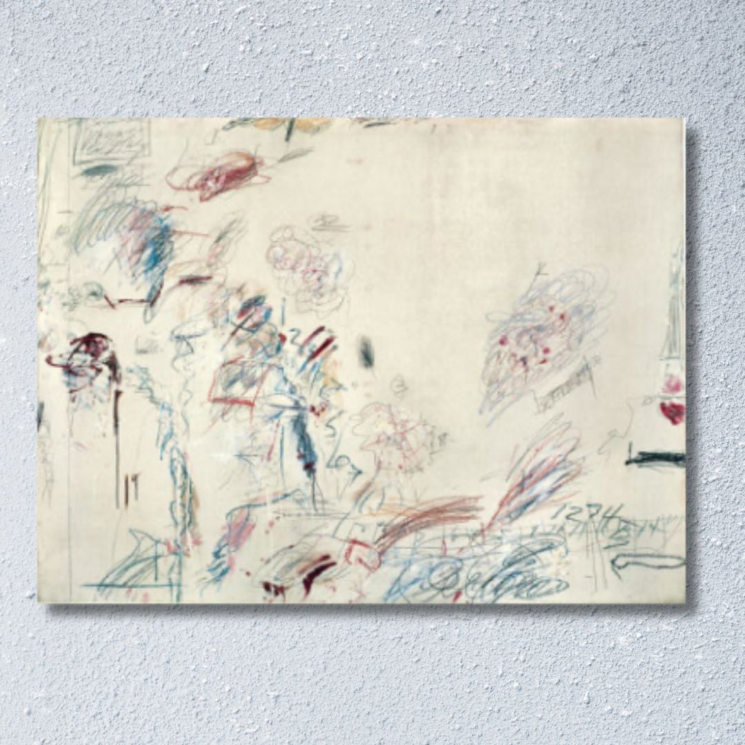 SFMOMA正規品 Cy Twombly / second voyage to italy (second version), 1962