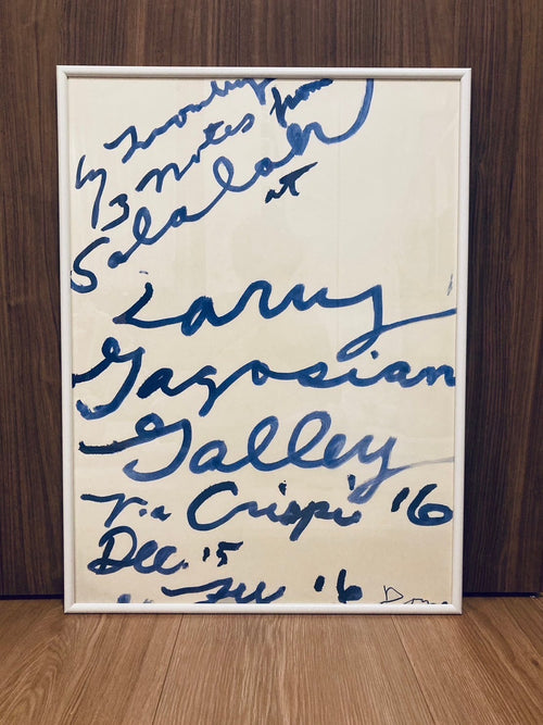 Next Vintage! Cy Twombly サイ・トゥオンブリー 特注額装済みポスター - 画像2