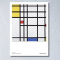 Piet Mondrian / Picture II 1932-43 with yellow, red and blue