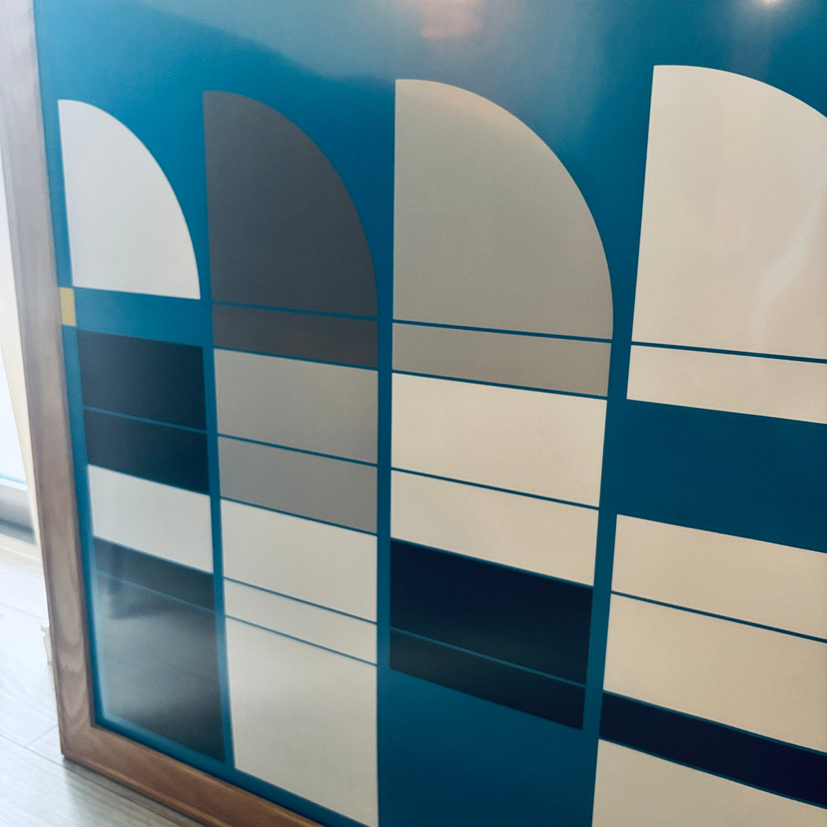 ベルリン限定 Bauhaus バウハウス アーカイブ A1 オーク材額装セット - 画像3