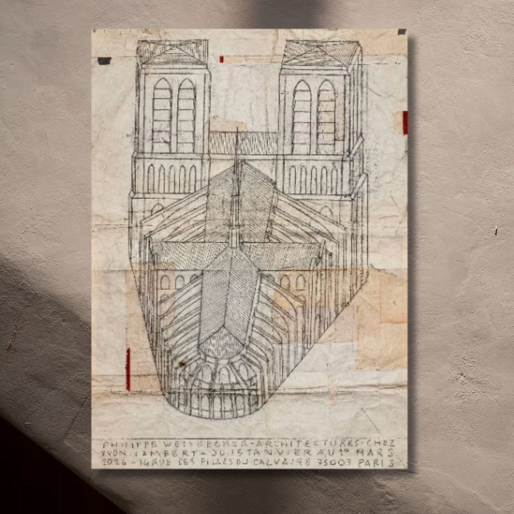 ラスト1枚! Philippe Weisbecker - Architectures (Poster)