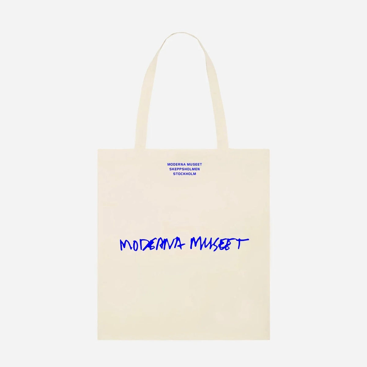 Tote bag, Moderna Museet, Off White/Blue text - 画像2