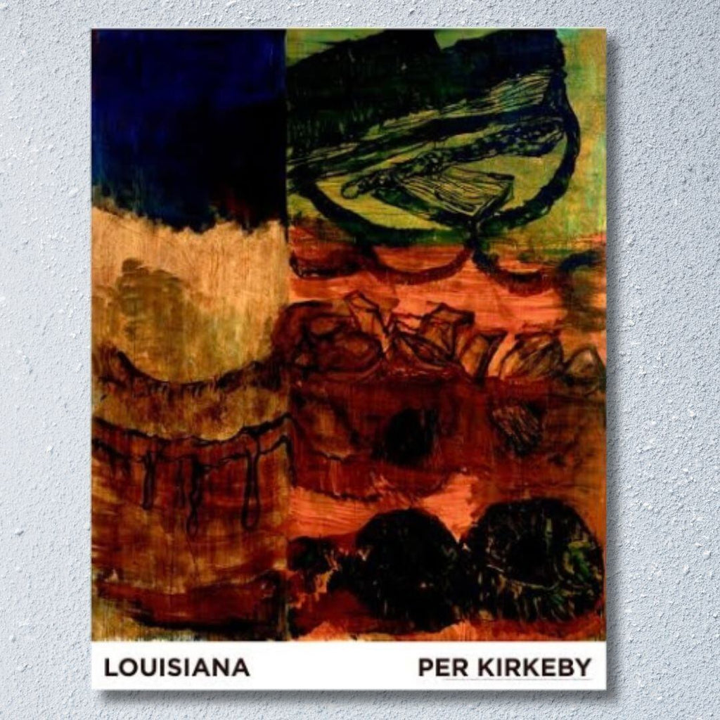 “世界一美しい美術館” から Per Kirkeby - Untitled 2004 Poster
