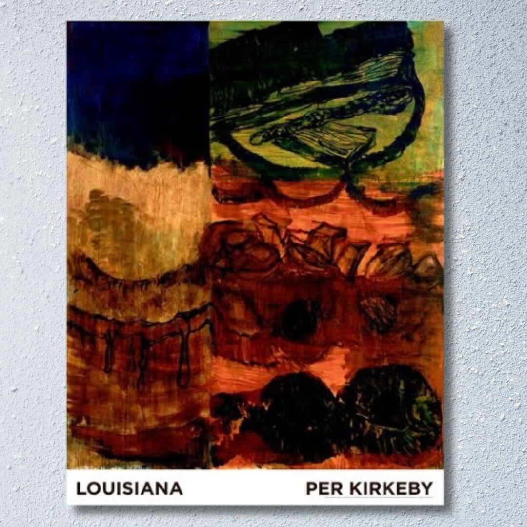 “世界一美しい美術館” から Per Kirkeby - Untitled 2004 Poster