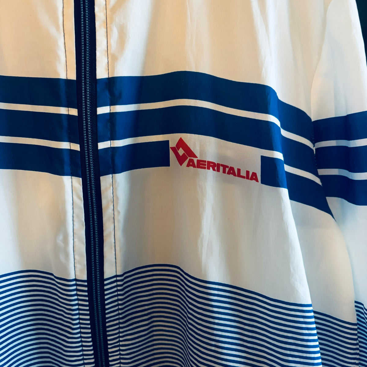 90年代 企業系 AERITALIA ブルゾン - 画像3