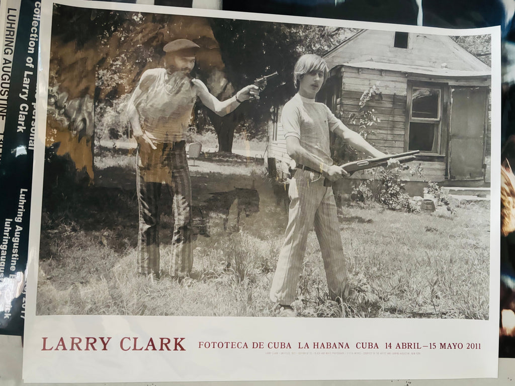 国内未入荷 Larry Clark Fototeca de Cuba希少ポスター - 画像2