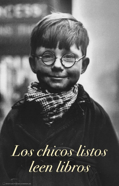LOS CHICOS LISTOS LEEN LIBROS 国内未入荷ポスター - 画像2