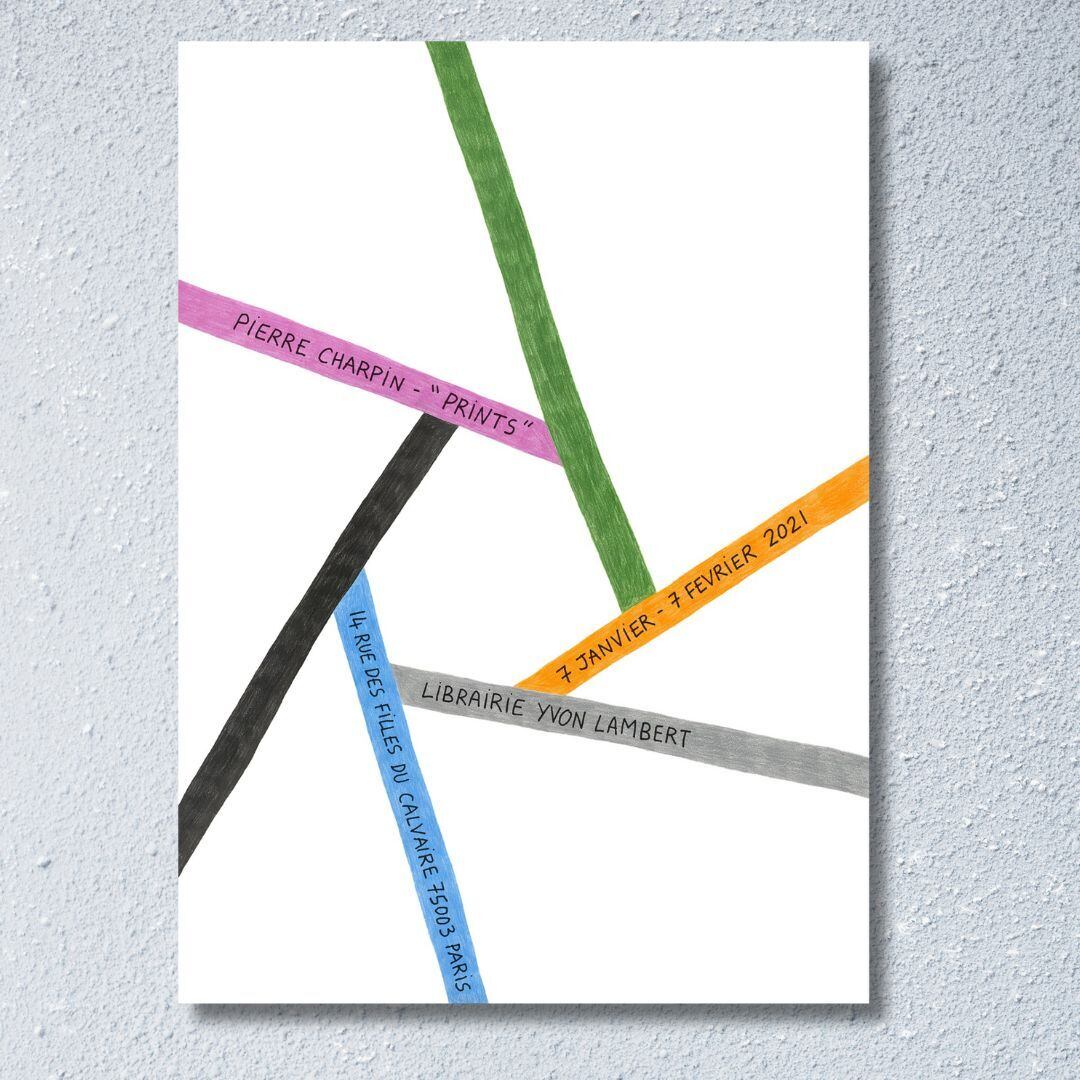 Pierre Charpin - Prints, 2021 (Exhibition Poster)
