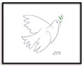 PICASSO LA COLOMBE BLEUE POSTER