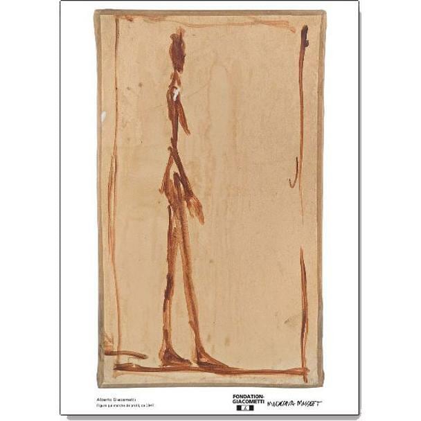 アルベルトジャコメッティ 国内未入荷ポスター ストックホルム近代美術館正規品 - 画像2