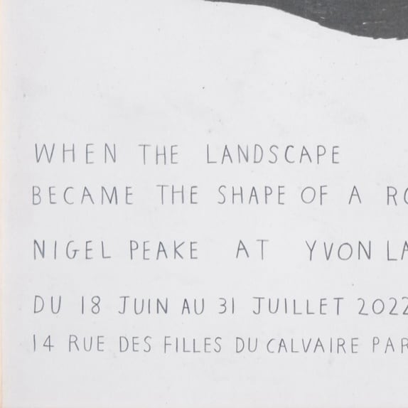 【国内未入荷フランス限定】アーティストNigel Peake 希少ポスター - 画像2