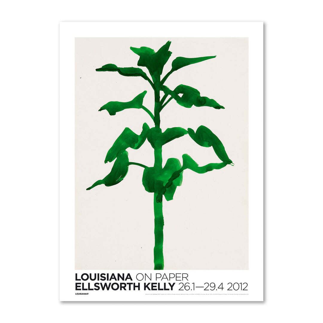 “世界一美しい美術館” から Ellsworth Kelly - Sunflower (1957)?Poster - 画像2