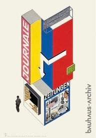 ベルリン限定 Bauhaus バウハウスアーカイブ 公式ポスター - 画像2