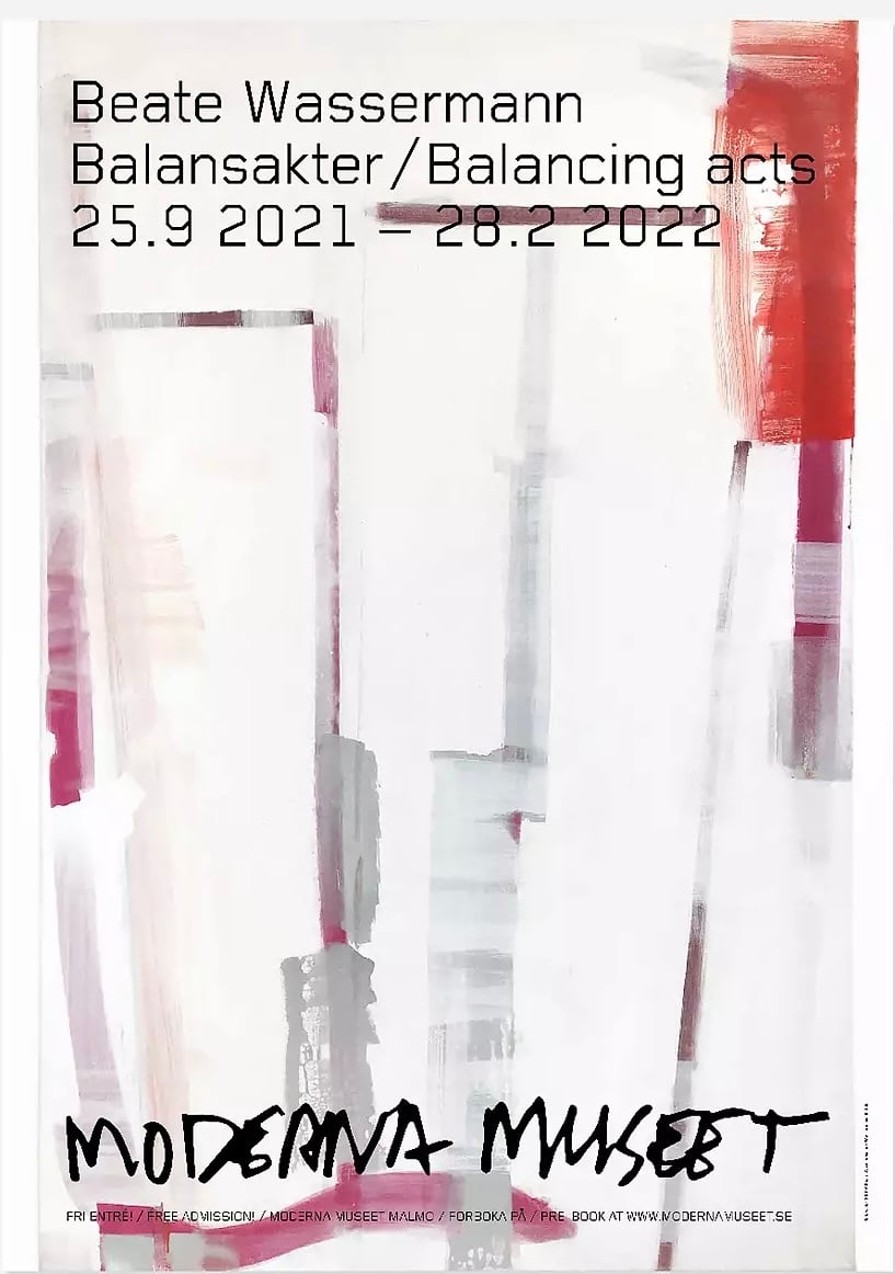 【スウェーデン限定】 Beate Wassermann "Reforzate"ポスター - 画像2