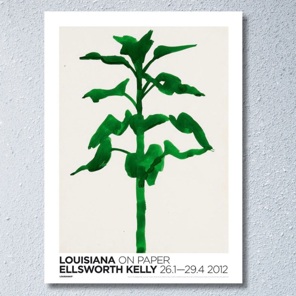 “世界一美しい美術館” から Ellsworth Kelly - Sunflower (1957)?Poster