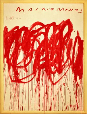 現地完売 残り一枚! Cy Twombly「Untitled (Bacchus 1st Version IV), 2004」日本未入荷ポスター - 画像2