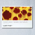 スウェーデン近代美術館正規品 Poster, Cy Twombly, Untitled (Blooming)