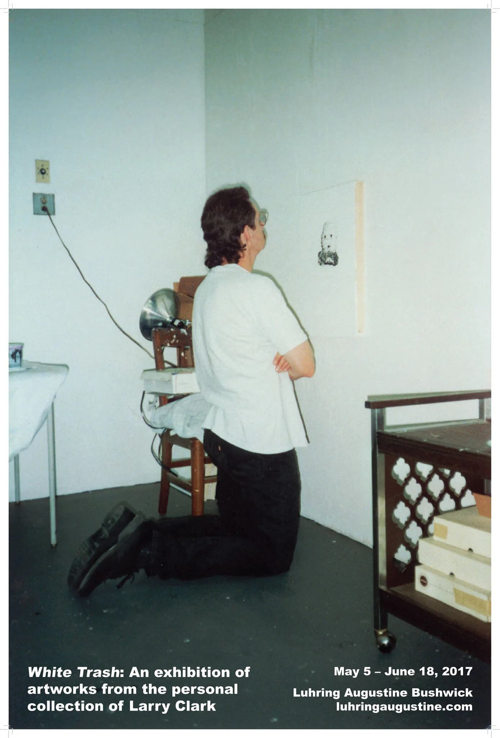 Larry Clark ラリー・クラーク 2017年展覧会 希少ポスター - 画像2