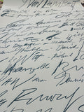 人気作 特注額装付き Cy Twombly1972 ポスター - 画像5