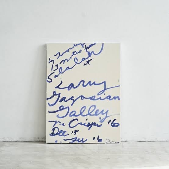 CY TWOMBLY - 「Three Notes from Salalah」 - オリジナル展覧会ポスター - 画像2
