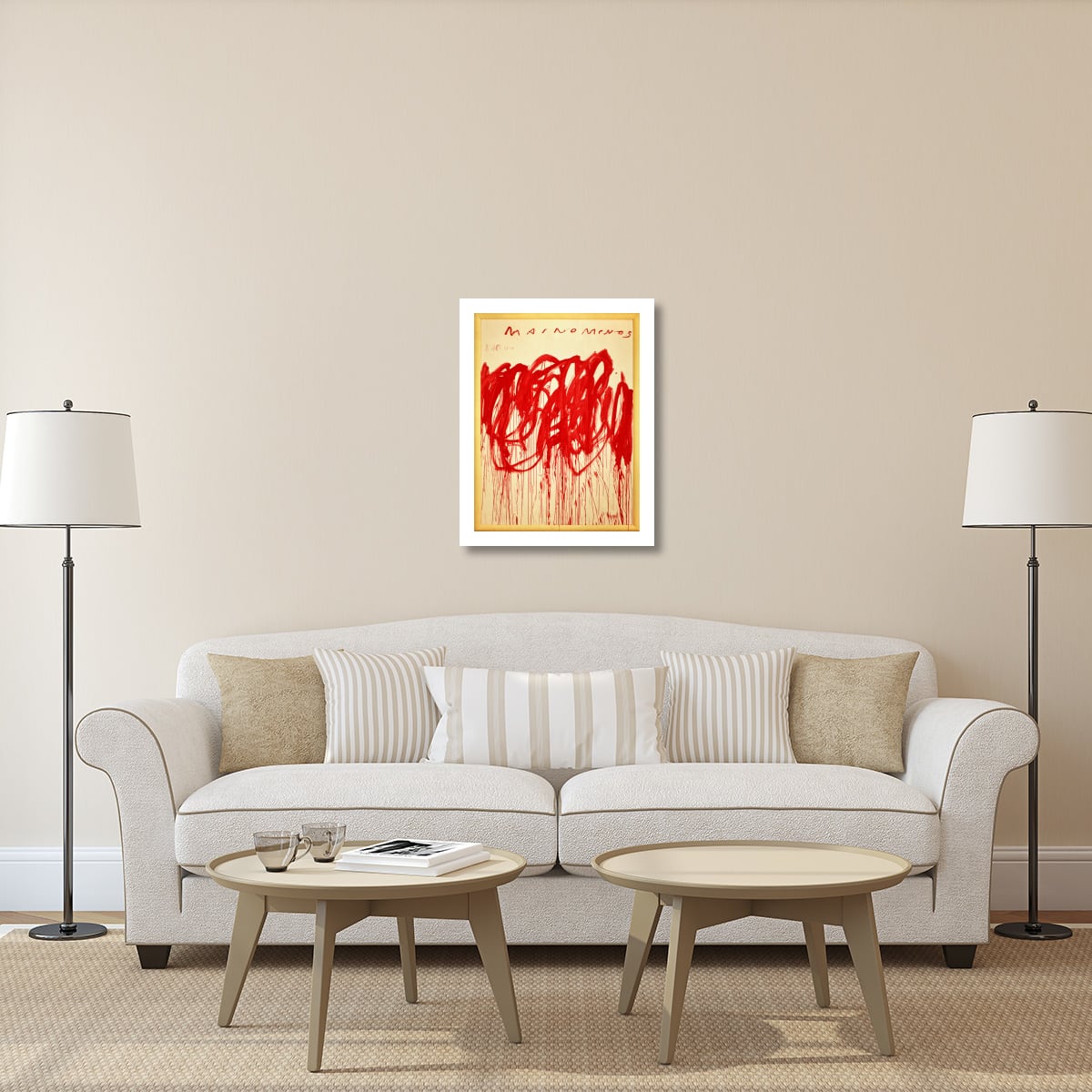 現地完売 残り一枚! Cy Twombly「Untitled (Bacchus 1st Version IV), 2004」日本未入荷ポスター - 画像3