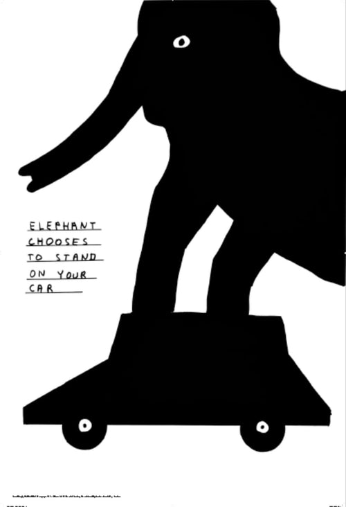 David Shrigley デイヴィッド・シュリグリー テート美術館ポスター - 画像2