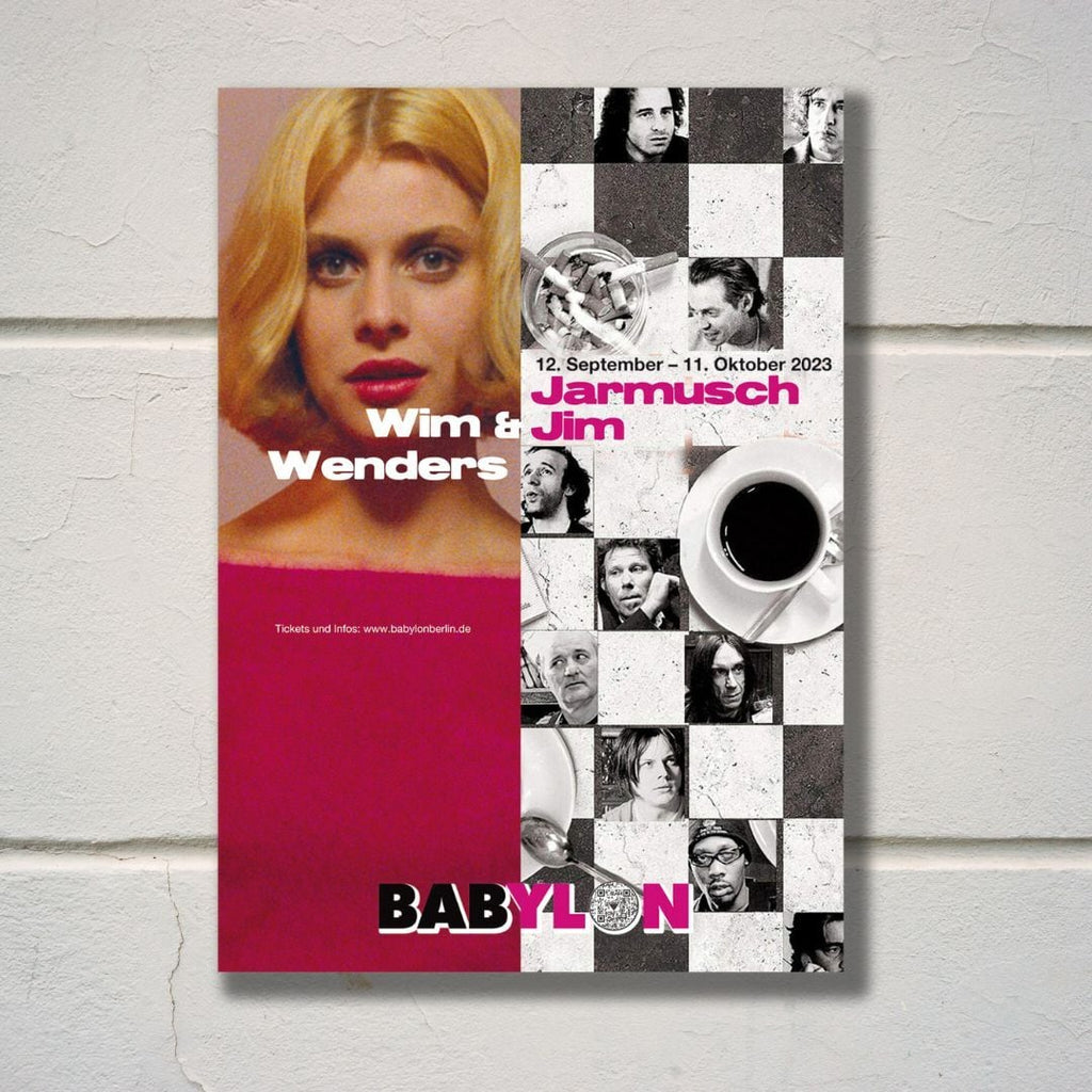 現地完売品 Wim Wenders & Jim Jarmusch 国内未入荷 超レアポスター