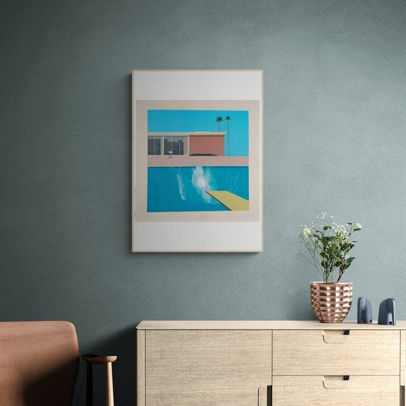 David Hockney: A Bigger Splash, 1967 ポスター - 画像2