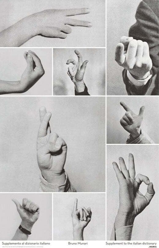 【国内未入荷】ブルーノ・ムナーリ bruno munari 希少ポスター - 画像2