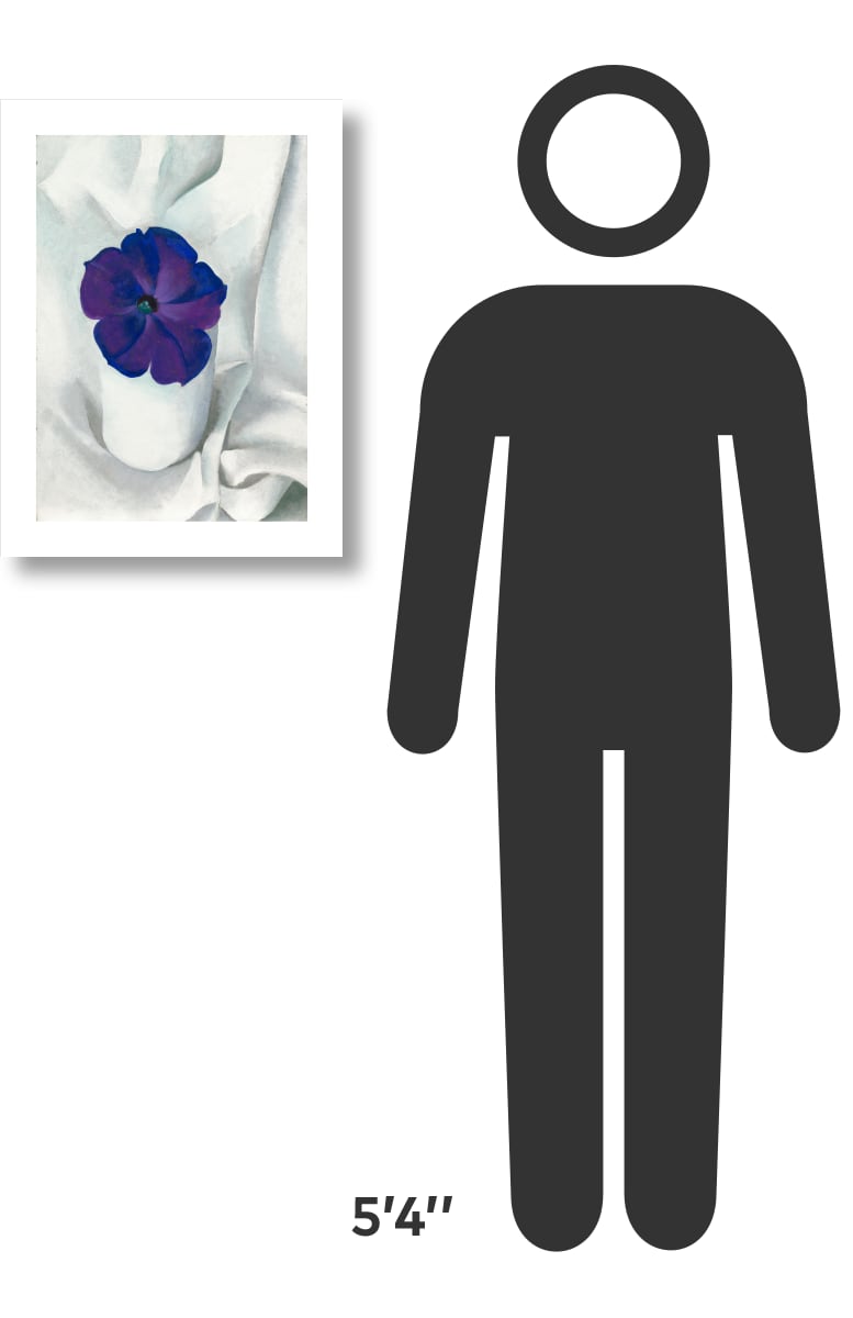 Georgia O'Keeffe / Petunia,1925 Poster - 画像4