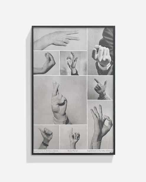 【国内未入荷】ブルーノ・ムナーリ bruno munari 希少ポスター - 画像3