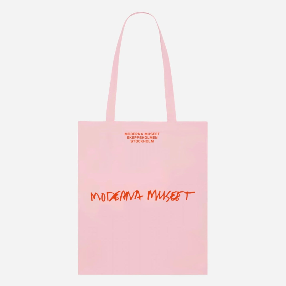 Tote bag, Moderna Museet, Light pink base with red print - 画像3