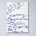 CY TWOMBLY - 「Three Notes from Salalah」 - オリジナル展覧会ポスター