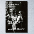 Nan Goldin: Bea, Ivy and Susan in front of the Other Side, Boston ポスター