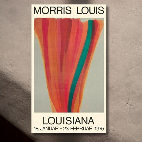Morris Louis Louisiana 1975 Poster
