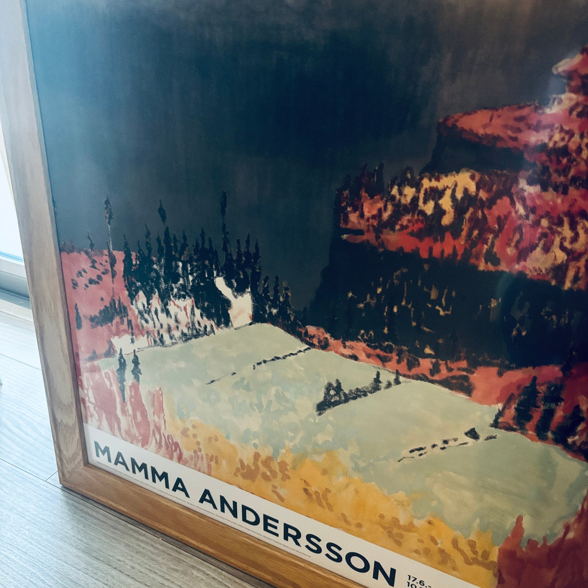Mamma Andersson The day after Poster A1 額装セット - 画像2