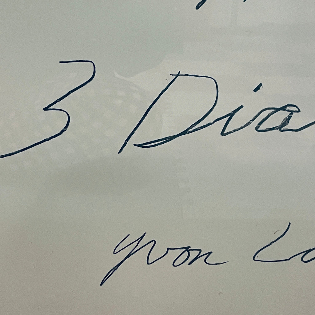再入荷:特注木製フレーム内装  Cy Twombly1977 希少ポスター - 画像3
