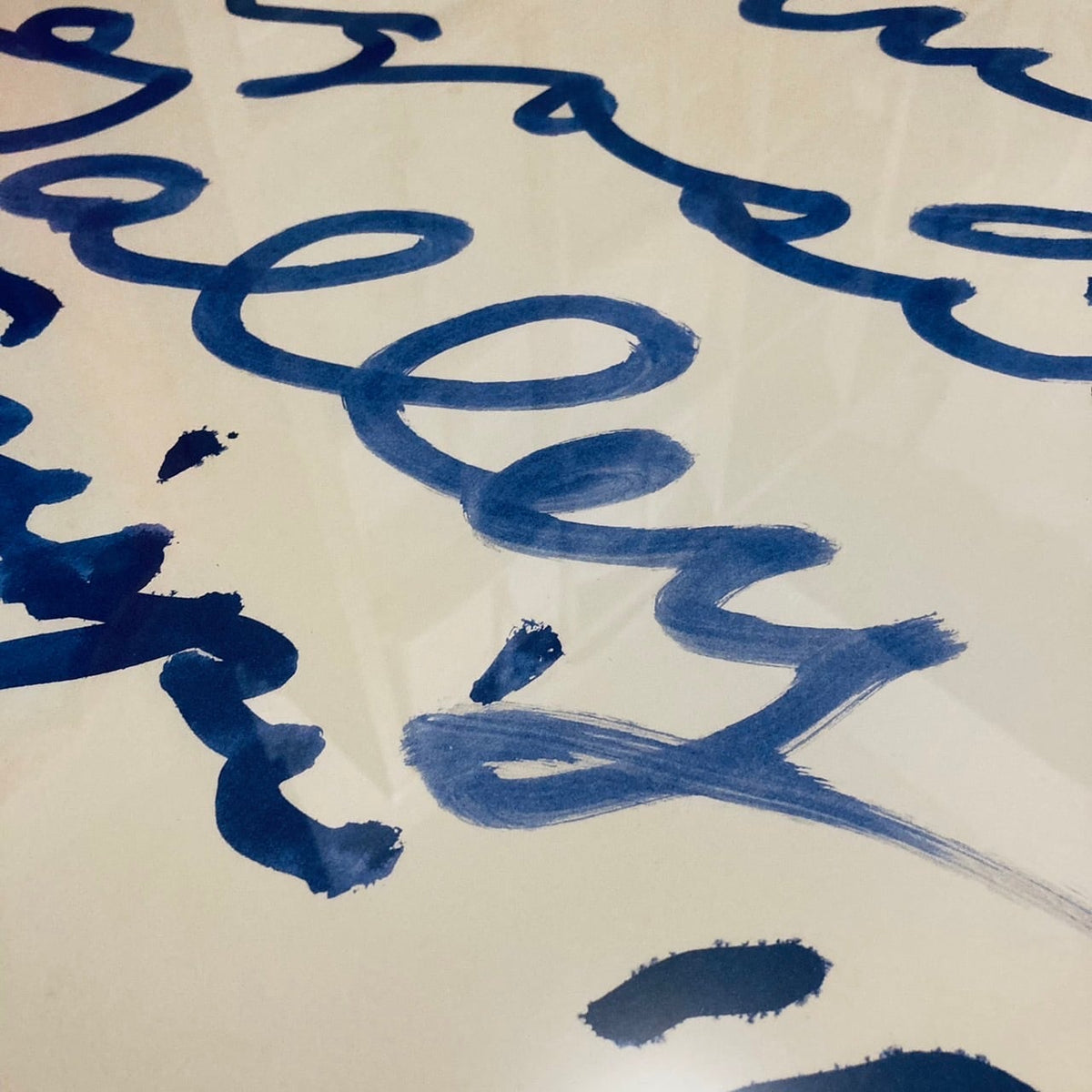 CY TWOMBLY - 「Three Notes from Salalah」 - オリジナル展覧会ポスター - 画像3