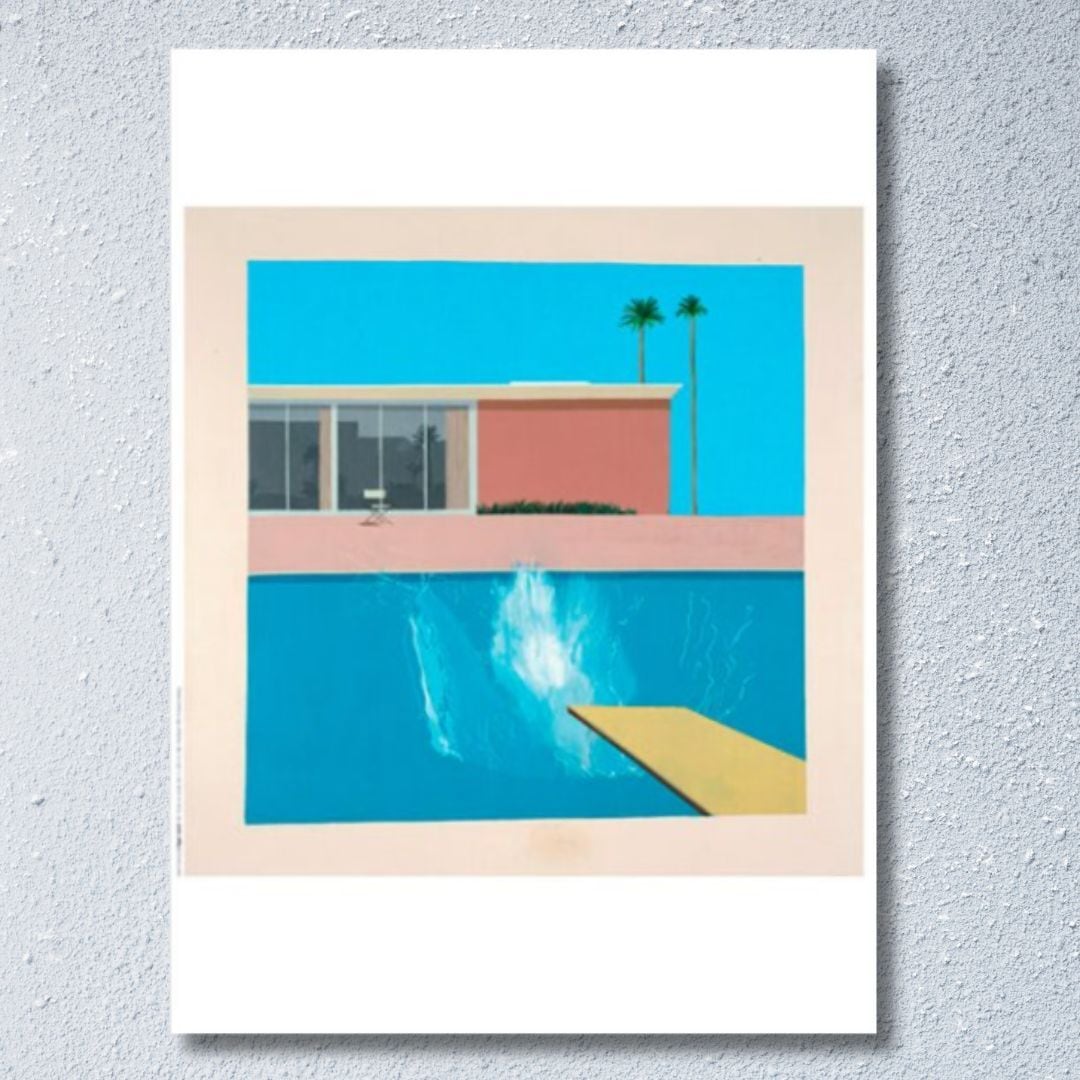 David Hockney: A Bigger Splash, 1967 ポスター